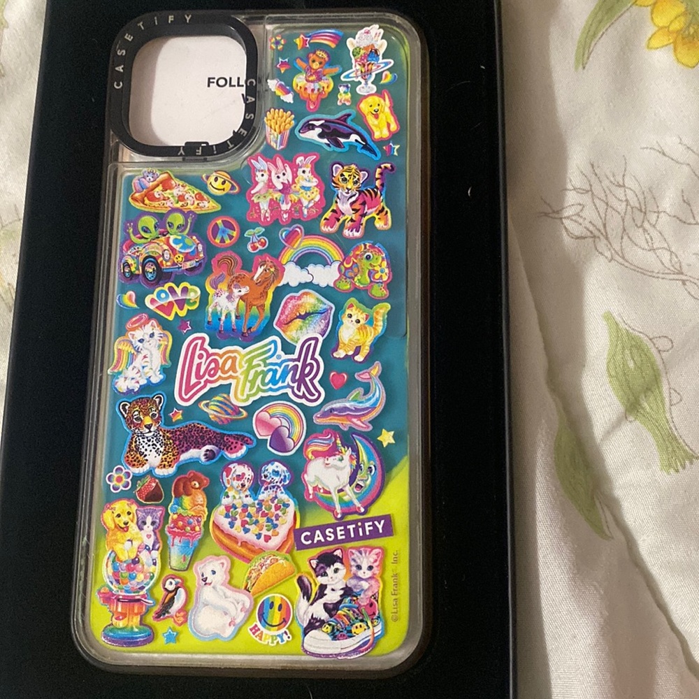 super cute lisa frank X casetify phone case